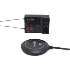 Detrum Blitz-DT9 9CH Smart Programming/Telemetry RC Transmitter Set Blue (TX+SR86A-G)