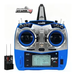 Detrum Blitz-DT9 9CH Smart Programming/Telemetry Transmitter Set Blue (TX+RXC9M)