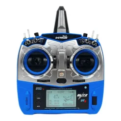 Detrum Blitz-DT9 9CH Smart Programming/Telemetry RC Transmitter Blue