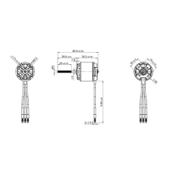 Detrum BM2815D-4100KV Brushless Motor