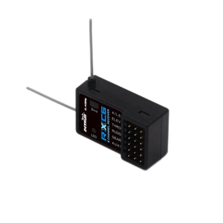 Detrum GAVIN-6A 6CH 2.4Ghz RC Transmitter Set (TX+RXC6, w/o LCD)