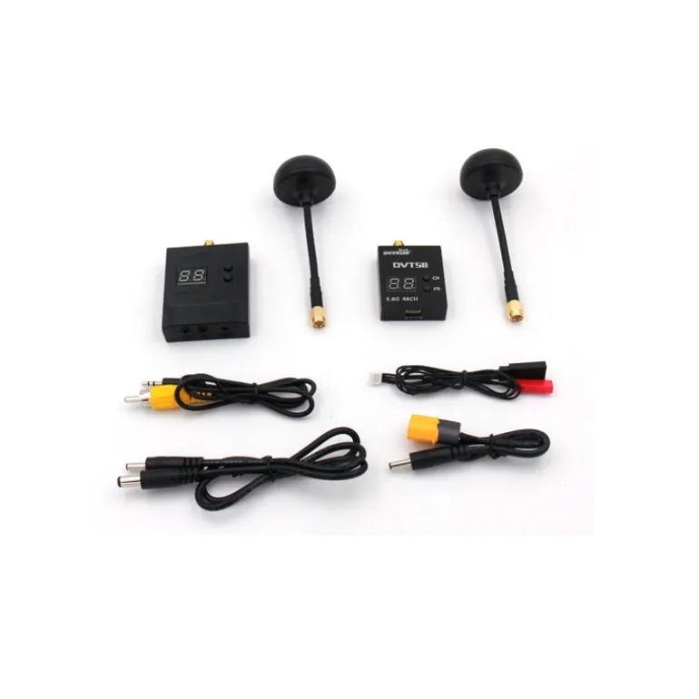 Detrum 5.8G 600mW 1.5KM 48CH FPV Video Transmission (Tx & Rx)