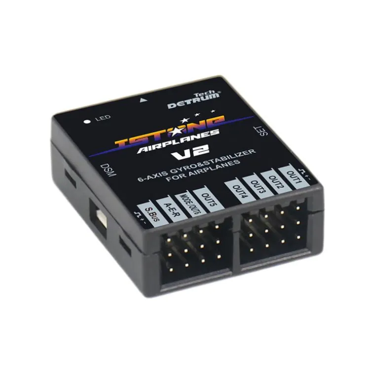 Detrum iStoneAll V2 DSM & S-BUS 6-AXIS Gyro & Stabilizer for EP RC Airplanes