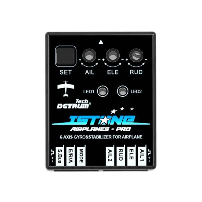 Detrum iStonePro 6-AXIS Gyro & Stabilizer w/ ABS System for EP RC Airplanes