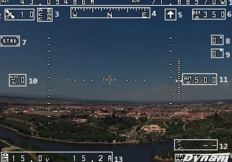Detrum Z3 FPV V2 EP RC Airplanes Flight Controller Return To Home RTH w/ OSD 3-in-1 & PMU