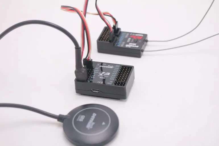 Detrum Z3 FPV V2 EP RC Airplanes Flight Controller Return To Home RTH w/ OSD 3-in-1 & PMU