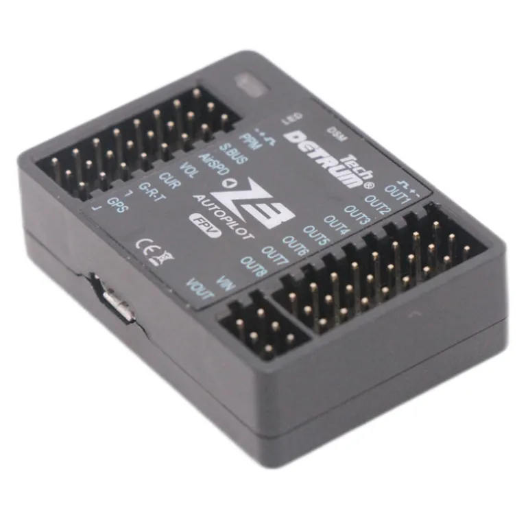 Detrum Z3 FPV V2 EP RC Airplanes Flight Controller Return To Home RTH w/ OSD 3-in-1 & PMU