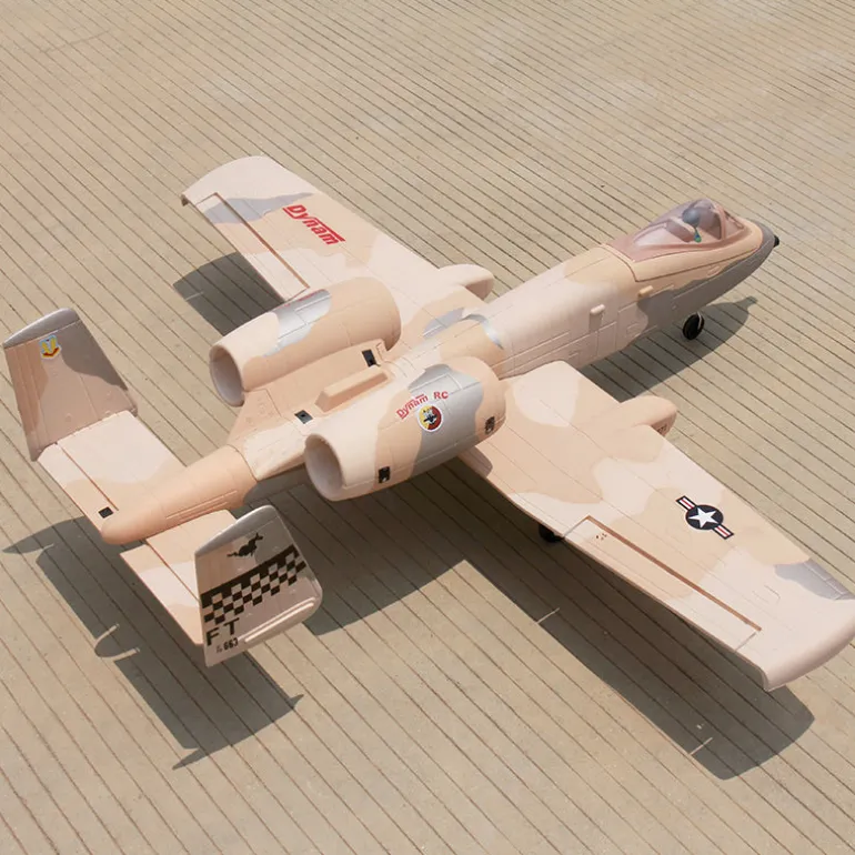 Dynam A-10 Thunderbolt II V2 Desert Twin 64mm EDF RC Jet