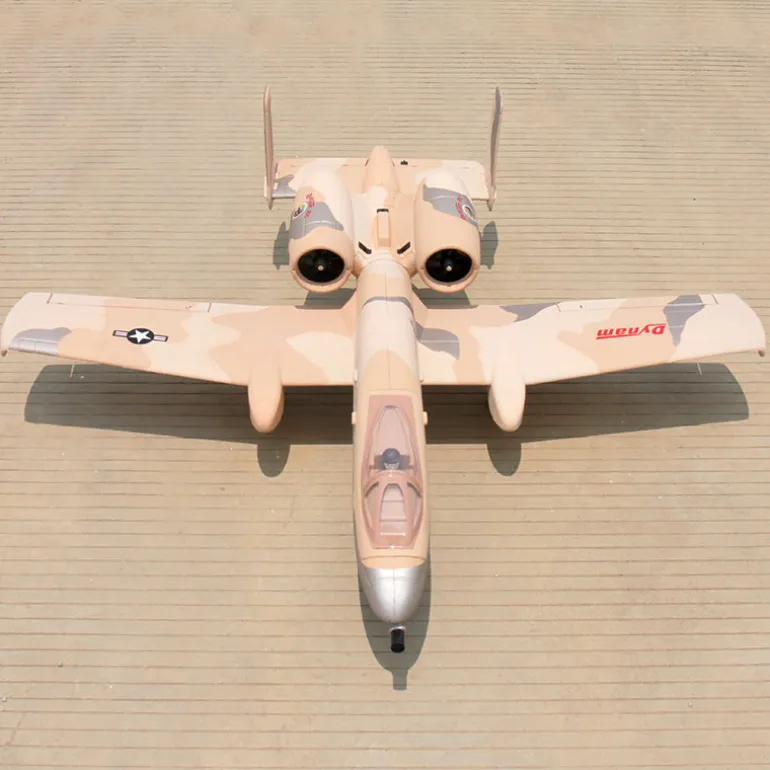 Dynam A-10 Thunderbolt II V2 Desert Twin 64mm EDF RC Jet