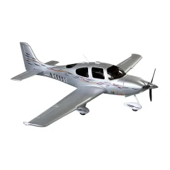 Dynam Cirrus SR22 V2 Trainer Silver RC Scale Plane 1400mm 55