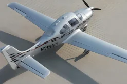 Dynam Cirrus SR22 V2 Trainer Silver RC Scale Plane 1400mm 55