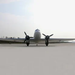 Dynam DC-3 Skybus White RC Warbird Plane 1500mm 59