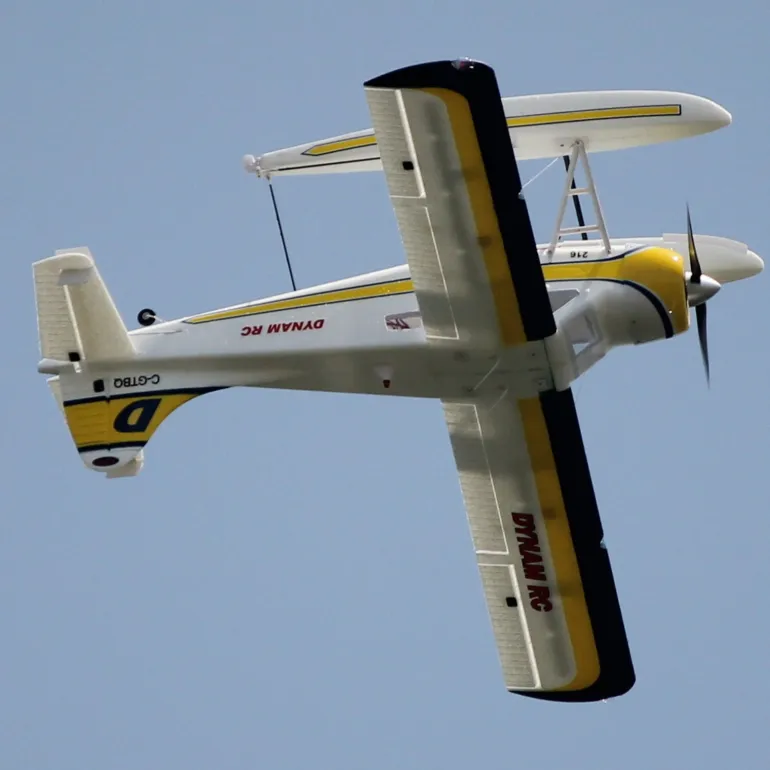 Dynam DHC-2 Beaver V2 Blue 4S Sea/Land RC Float Plane 1.5m w/ Flaps Plus Floats & Rubber Wheel