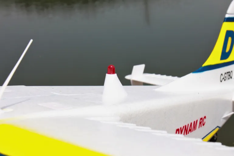 Dynam DHC-2 Beaver V2 Blue 4S Sea/Land RC Float Plane 1.5m w/ Flaps Plus Floats & Rubber Wheel