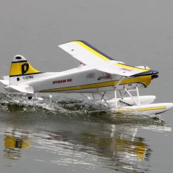 Dynam DHC-2 Beaver V2 Blue 4S Sea/Land RC Float Plane 1.5m w/ Flaps Plus Floats & Rubber Wheel