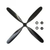 Dynam DYP-1026S 10.5x8x4 4-Blade Plane Nylon Propeller Standard Rotation