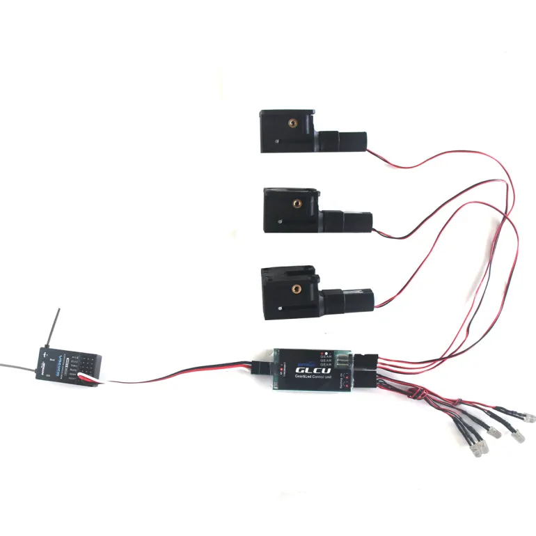 Dynam Electric Retract V3 Set w/ Gear & Led Control Unit