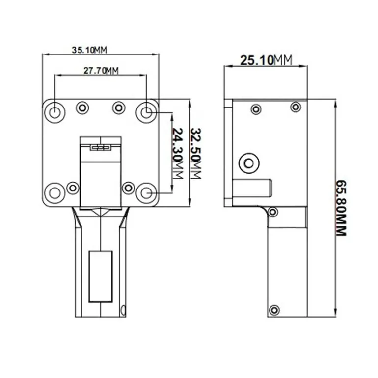 Dynam Electric Retract V3 Set w/ Gear & Led Control Unit
