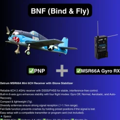 Dynam F6F Hellcat V2 4S RC Warbird Plane 1300mm w/ Flaps