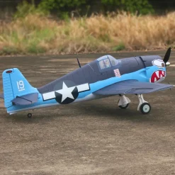 Dynam F6F Hellcat V2 4S RC Warbird Plane 1300mm w/ Flaps
