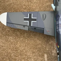Dynam Messerschmitt BF-109 V2 4S RC Warbird Plane 1300mm w/ Flaps