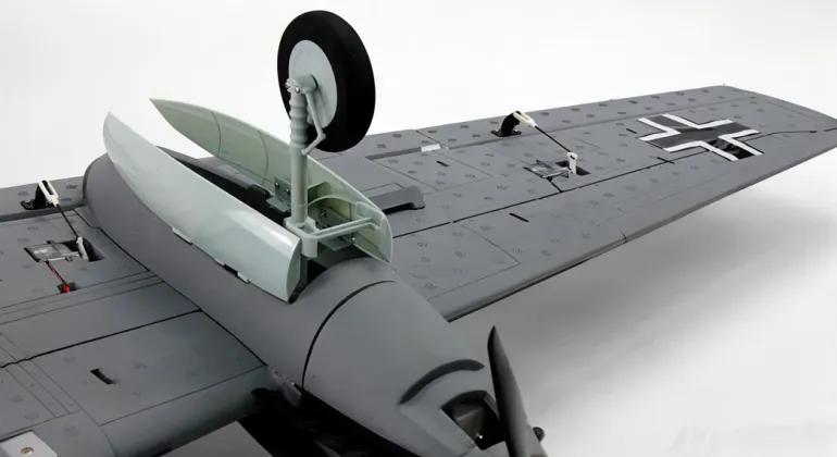 Dynam Messerschmitt BF-110 V3 4S Twin-Engine RC Warbird Plane 1500mm w/ Flaps