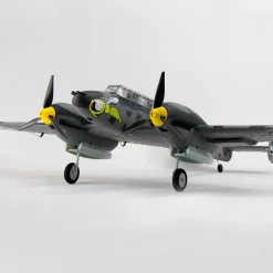 Dynam Messerschmitt BF-110 V3 4S Twin-Engine RC Warbird Plane 1500mm w/ Flaps