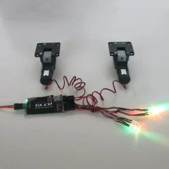 Dynam Metal E-Retract V3 Set w/ Gear & Led Control Unit