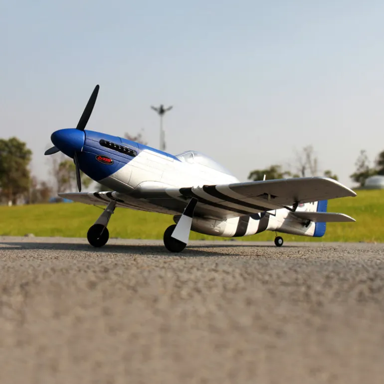 Dynam Mini P-51D Mustang V2 RC Warbird Plane 762mm 30" Wingspan
