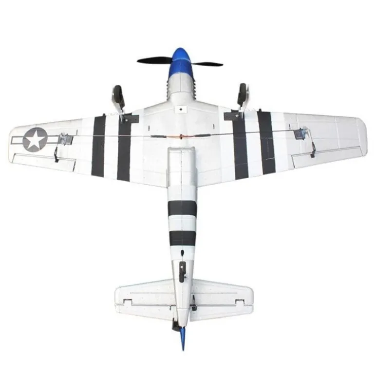 Dynam Mini P-51D Mustang V2 RC Warbird Plane 762mm 30" Wingspan