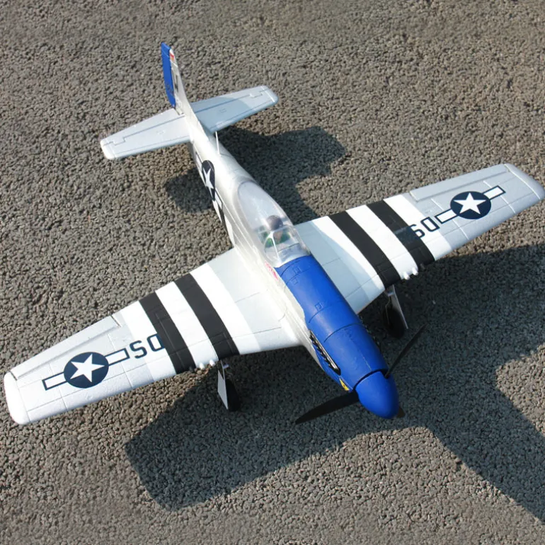 Dynam Mini P-51D Mustang V2 RC Warbird Plane 762mm 30" Wingspan