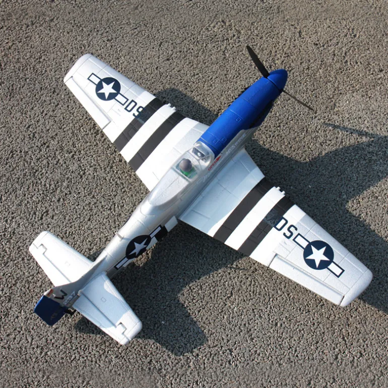Dynam Mini P-51D Mustang V2 RC Warbird Plane 762mm 30" Wingspan