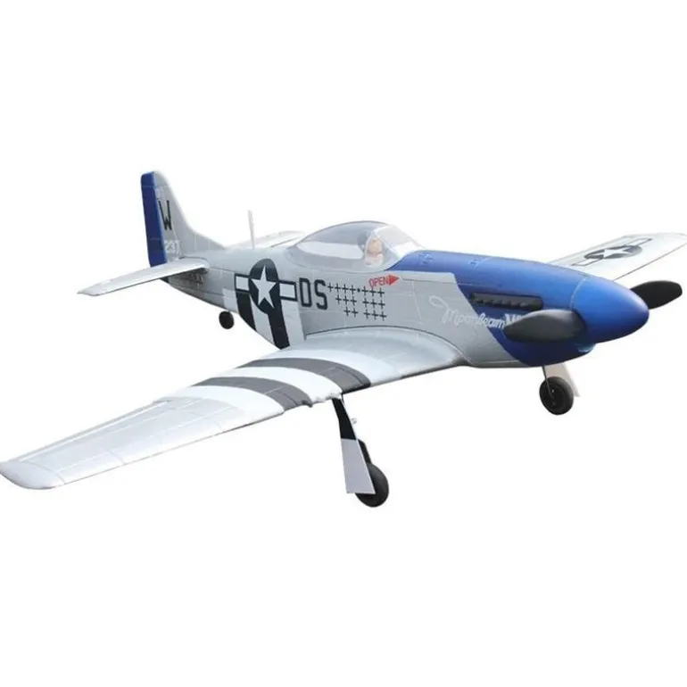 Dynam Mini P-51D Mustang V2 RC Warbird Plane 762mm 30" Wingspan