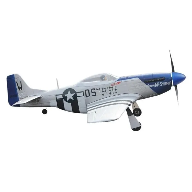 Dynam Mini P-51D Mustang V2 RC Warbird Plane 762mm 30" Wingspan