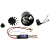 Dynam 64mm 12-Blade 4S EDF Power System w/ TC-2827-2600KV Outrunner Brushless Motor & 80A ESC XT60