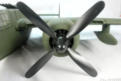 Dynam P-61 Black Widow Green 4S Twin Engine RC Warbird Plane 1500mm w/ Flaps
