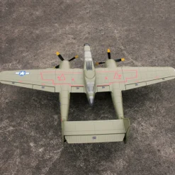 Dynam P-61 Black Widow Green 4S Twin Engine RC Warbird Plane 1500mm w/ Flaps