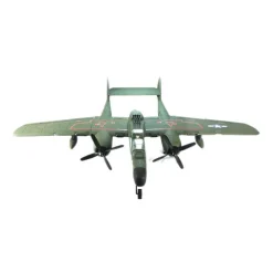 Dynam P-61 Black Widow Green 4S Twin Engine RC Warbird Plane 1500mm w/ Flaps