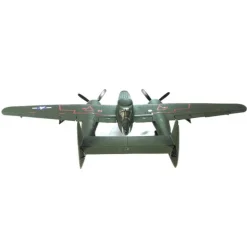 Dynam P-61 Black Widow Green 4S Twin Engine RC Warbird Plane 1500mm w/ Flaps