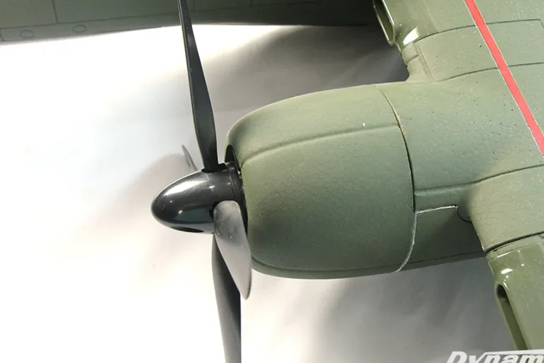 Dynam P-61 Black Widow Green 4S Twin Engine RC Warbird Plane 1500mm w/ Flaps