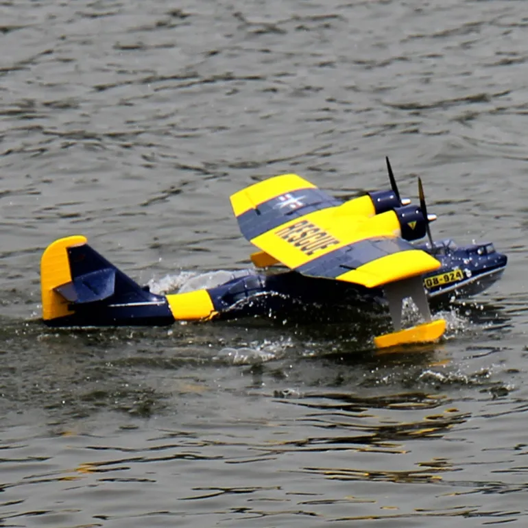 Dynam PBY Catalina V2 Blue Twin Engine RC Seaplane 1500mm 59" Wingspan