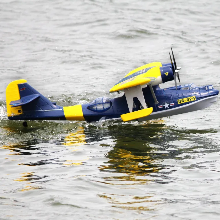 Dynam PBY Catalina V2 Blue Twin Engine RC Seaplane 1500mm 59" Wingspan