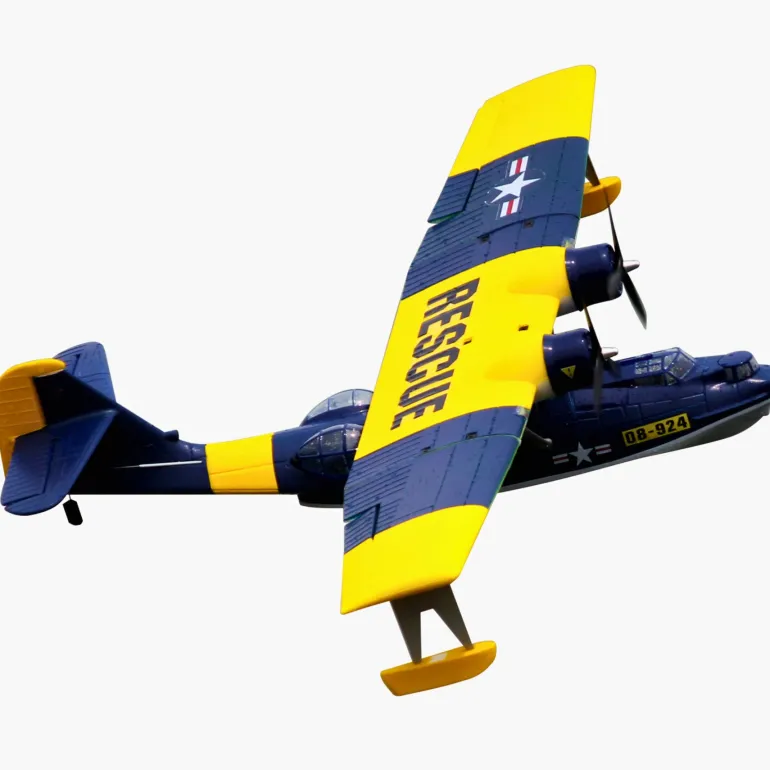 Dynam PBY Catalina V2 Blue Twin Engine RC Seaplane 1500mm 59" Wingspan