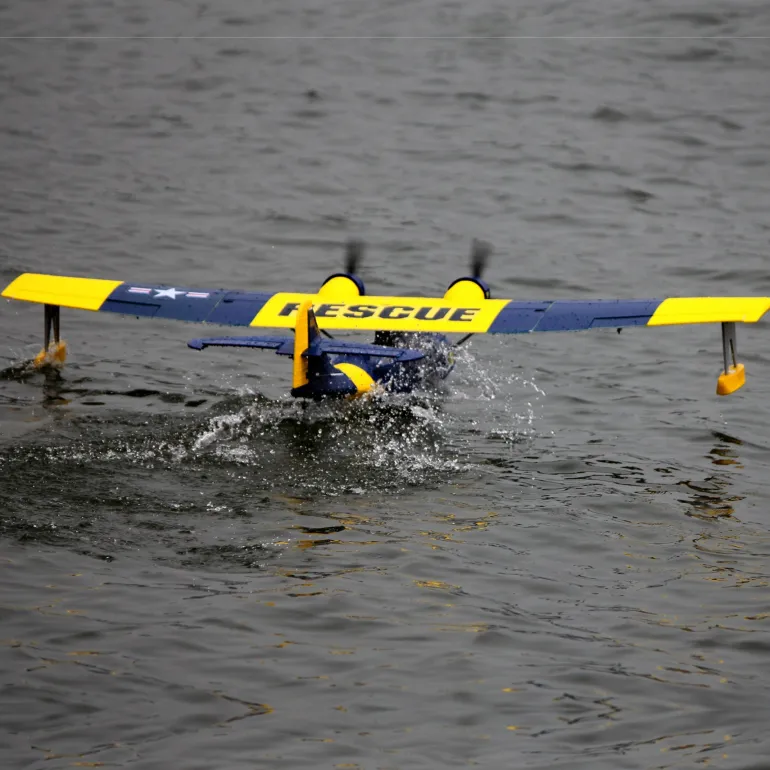 Dynam PBY Catalina V2 Blue Twin Engine RC Seaplane 1500mm 59" Wingspan
