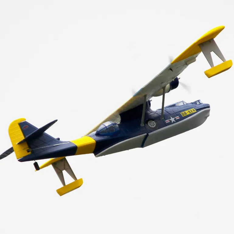 Dynam PBY Catalina V2 Blue Twin Engine RC Seaplane 1500mm 59" Wingspan