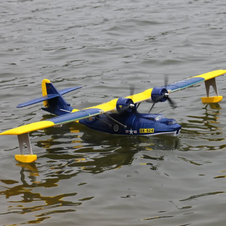 Dynam PBY Catalina V2 Blue Twin Engine RC Seaplane 1500mm 59" Wingspan