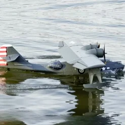 Dynam PBY Catalina V2 Grey Twin Engine RC Seaplane 1500mm 59