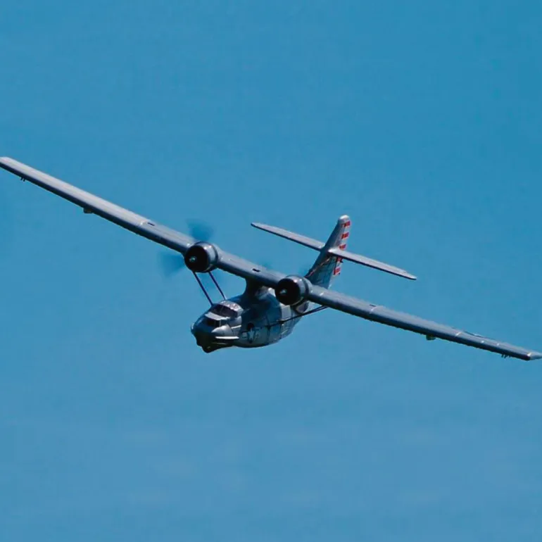 Dynam PBY Catalina V2 Grey Twin Engine RC Seaplane 1500mm 59" Wingspan