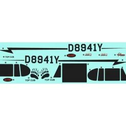 Dynam Piper Super Cub Waterslide Decal