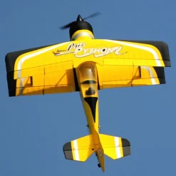 Dynam Pitts Python Model 12 Yellow 4S RC Aerobatic 3D Sport Biplane